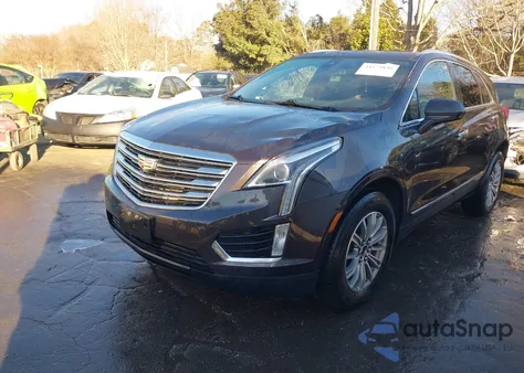 2017 Cadillac Xt5 Luxury из США, поврежденный, VIN 1GYKNBRS2HZ187849
